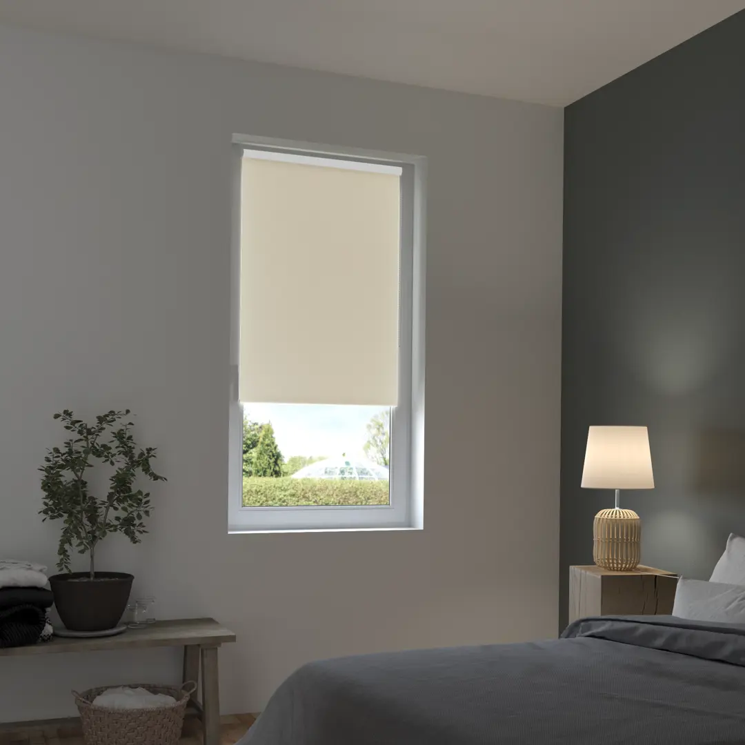 

Штора рулонная блэкаут Inspire Santos 50x160 см экрю Cream 5