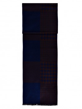 

Шарф мужской Labbra 01-00035040 синий, 30х180 см, 01-00035040