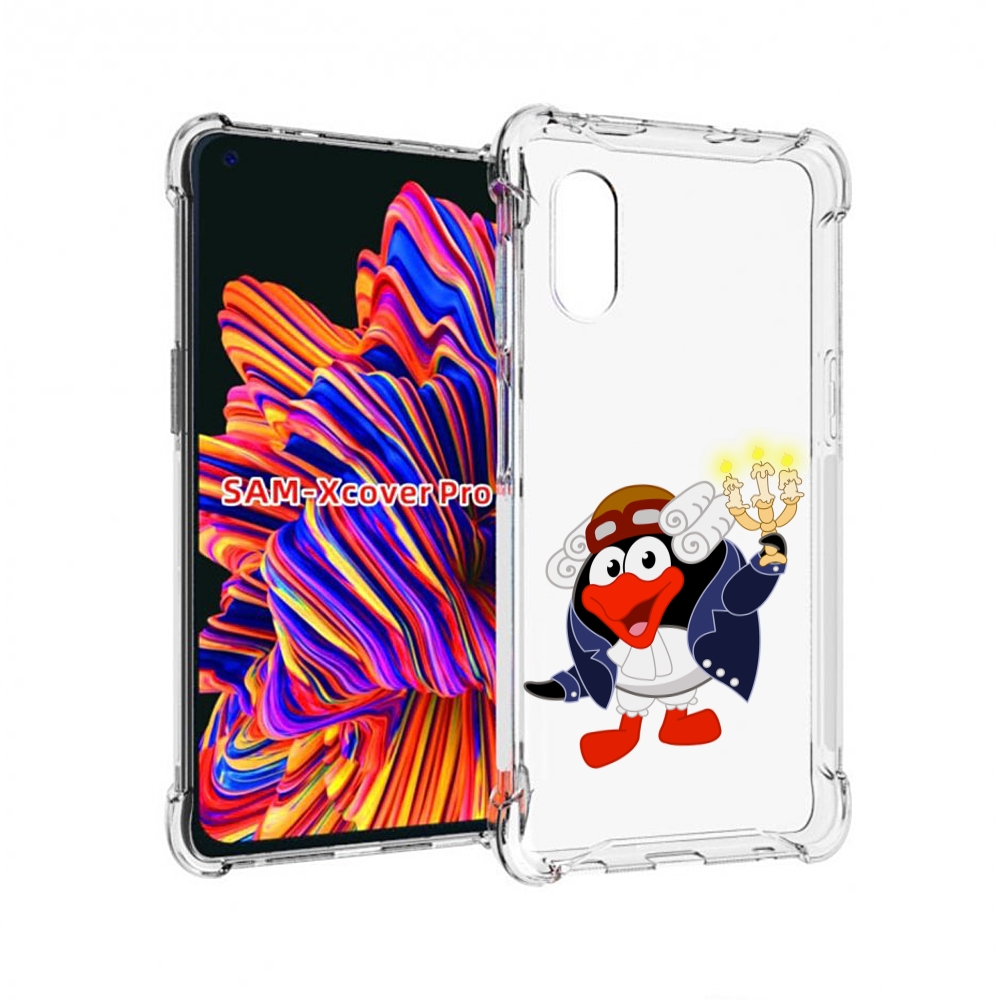 

Чехол MyPads пин-графф для Samsung Galaxy Xcover Pro 1, Прозрачный, Tocco
