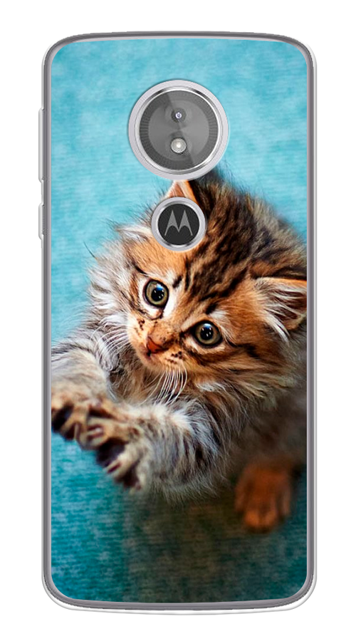 

Чехол Awog на Motorola Moto G6 Play / Моторола Мото G6 Плэй "Котенок просит есть", Разноцветный, 240950-2