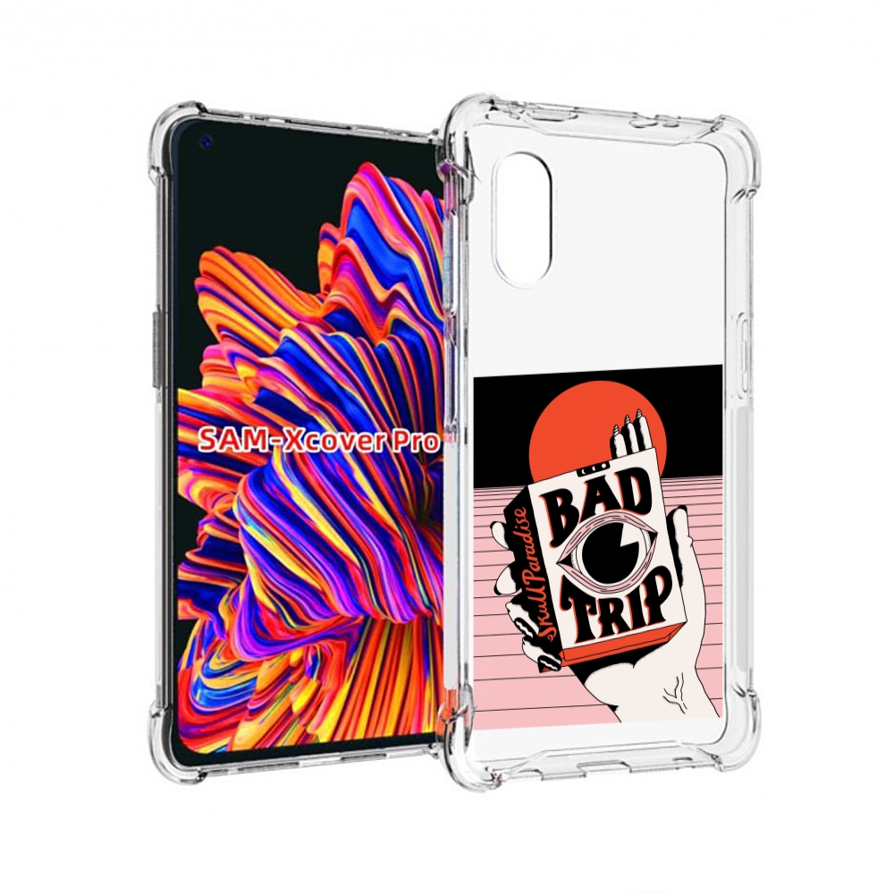 

Чехол MyPads плохая пачка для Samsung Galaxy Xcover Pro 1, Прозрачный, Tocco