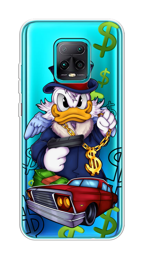 

Чехол на Xiaomi Redmi 10X Pro 5G "Scrooge McDuck with a Gold Chain", Красный;синий;белый, 38750-6