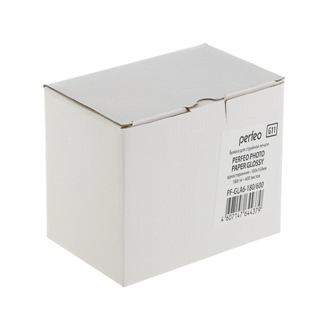 

Perfeo PF-GLA6-180/600 Бумага, Белый, PF-GLA6-180/600