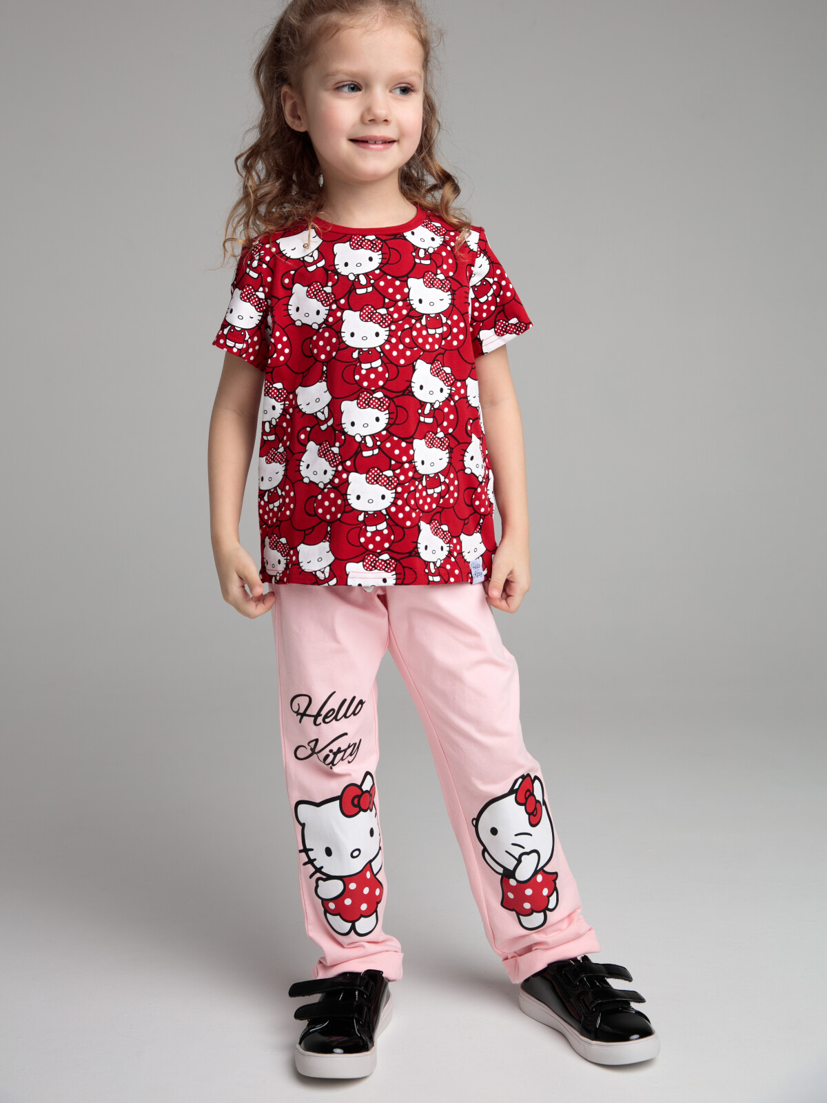 

Футболка детская PlayToday Kids 12342086, красный, белый, 98, 12342086