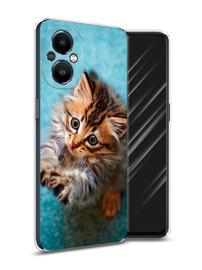

Чехол Awog на OnePlus Nord N20 5G / ВанПлас Норд N20 5G "Котенок просит есть", Разноцветный, 152550-2