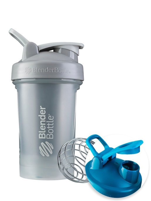 фото Шейкер blenderbottle classic v2 full color 591 мл pebble grey