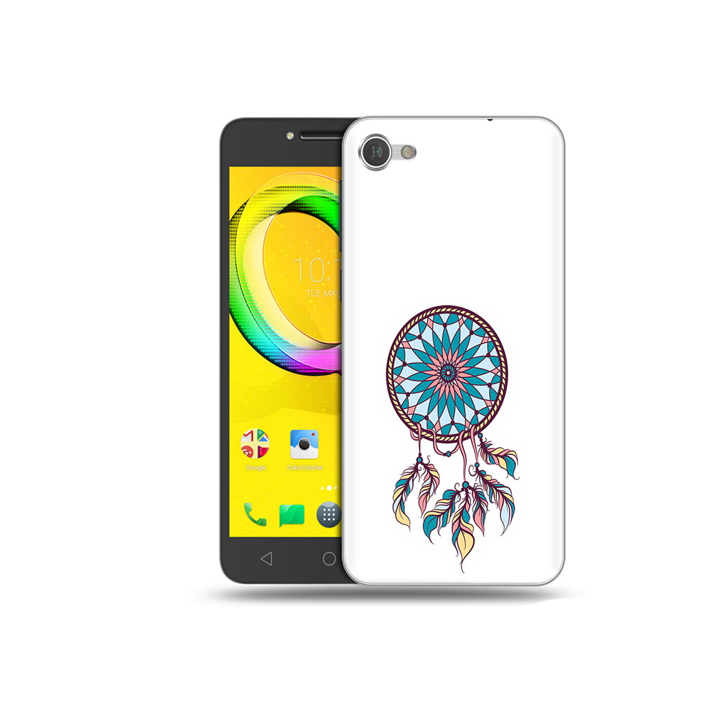 

Чехол MyPads Tocco для Alcatel A5 ловец снов синий (PT67387.664.443), Прозрачный, Tocco