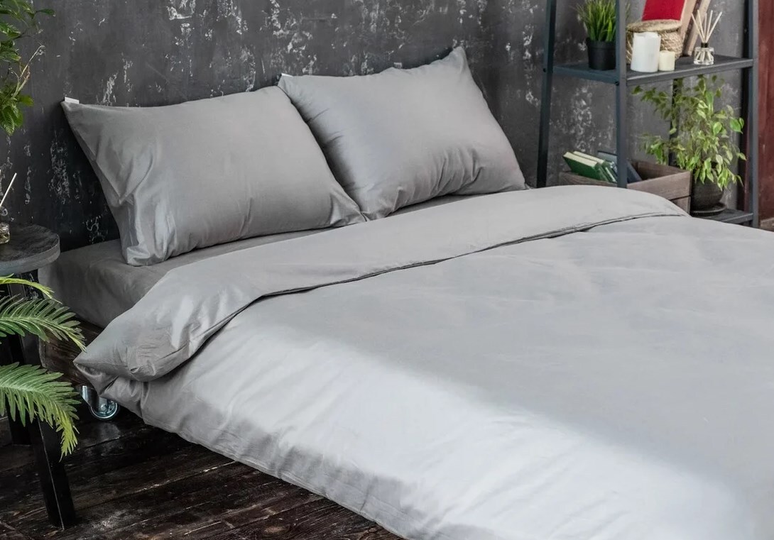 

Пододеяльник Maktex из тенселя 200 х 200 60S Серебро, Серый, Пододеяльники из тенселя