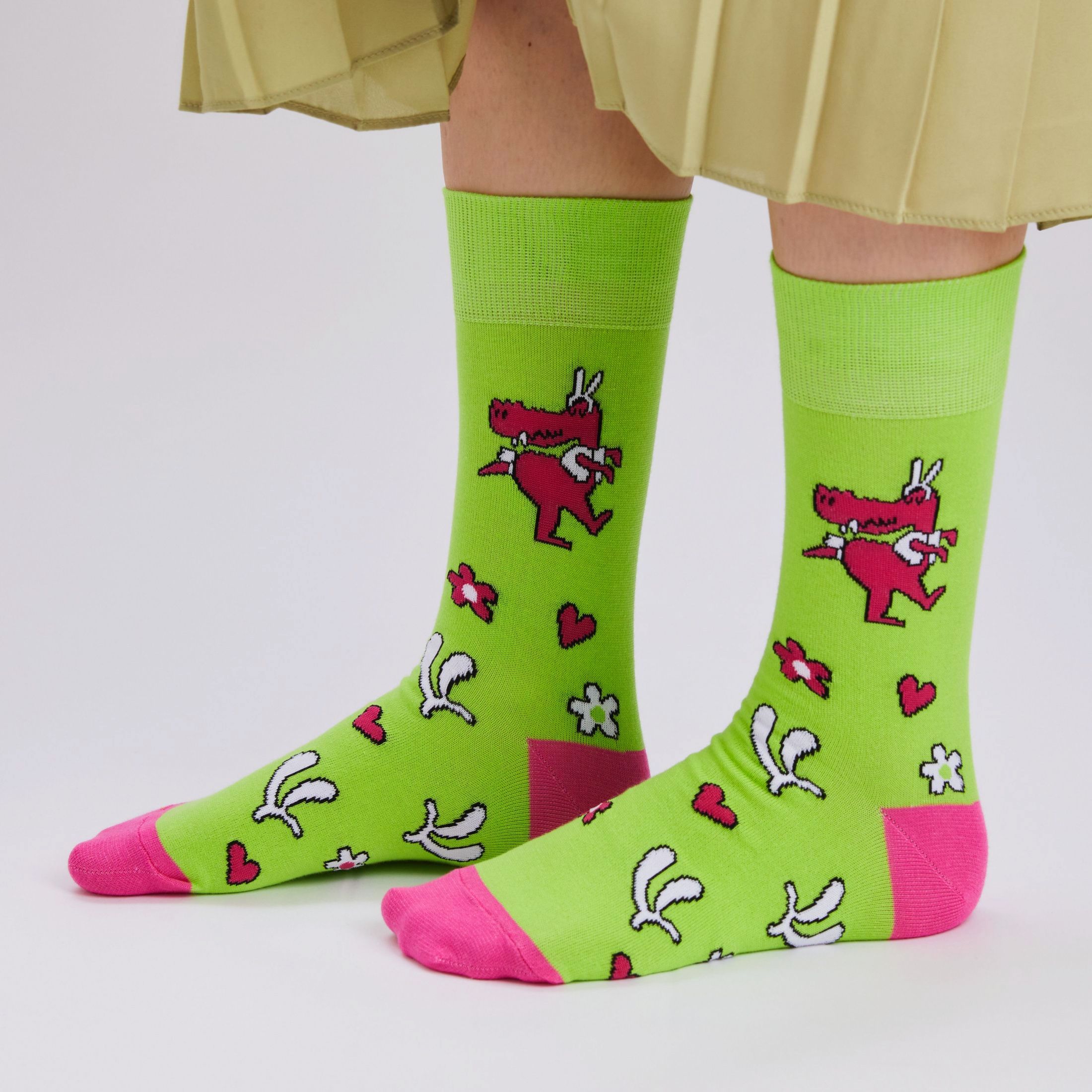 Носки унисекс St. Friday Socks contest22-1359-23/13/02 зеленые 38-41