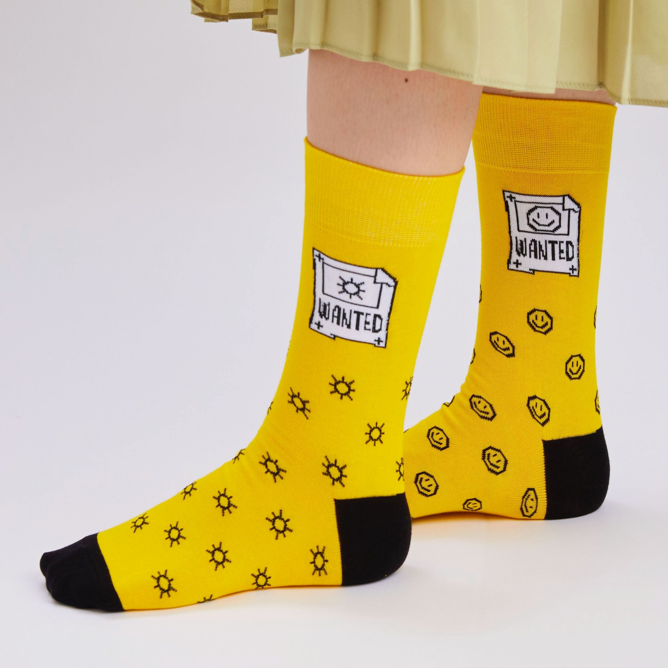 Носки унисекс St. Friday Socks contest22-1358-08/19/02 желтые 38-41