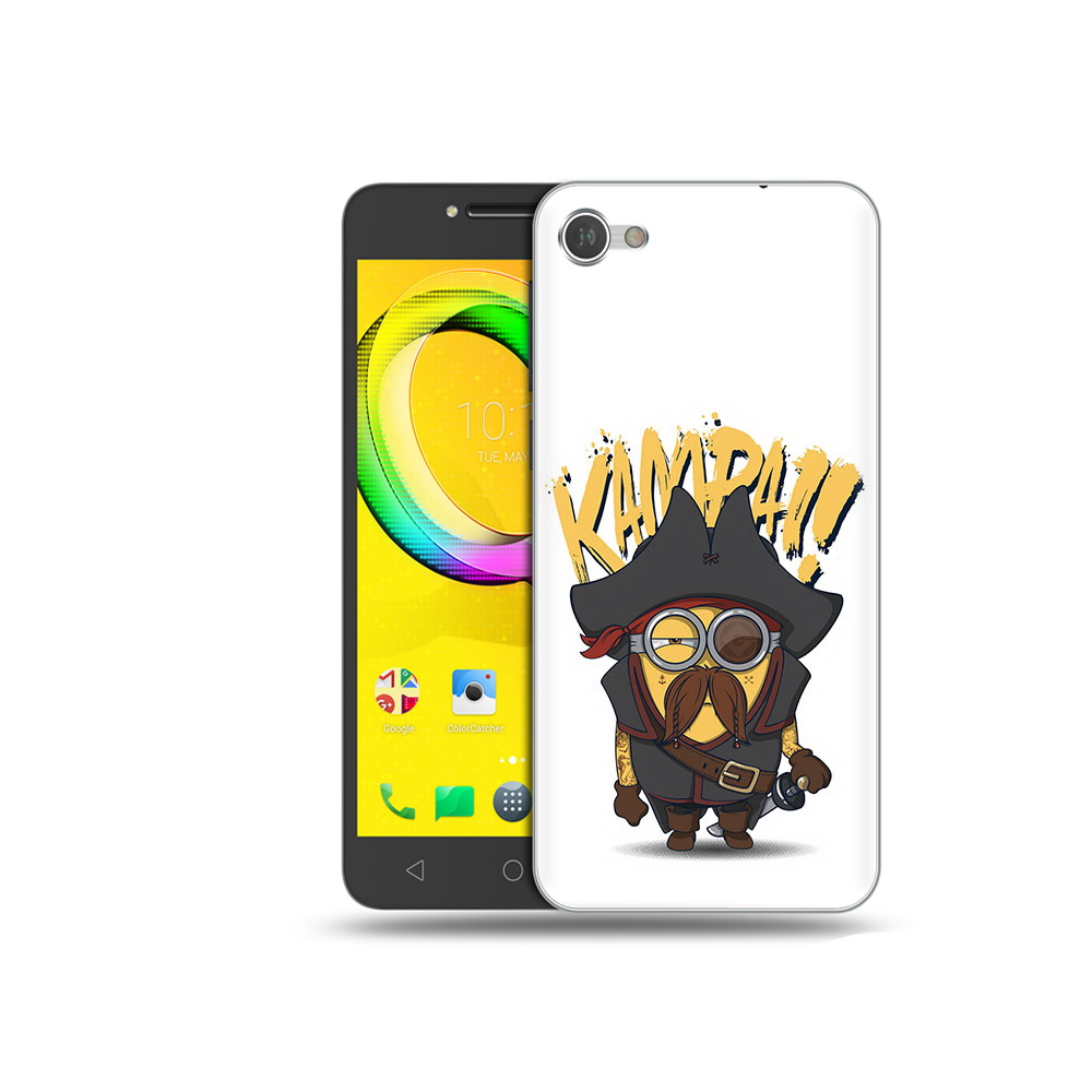 

Чехол MyPads Tocco для Alcatel A5 миньон пират (PT67387.664.476), Прозрачный, Tocco