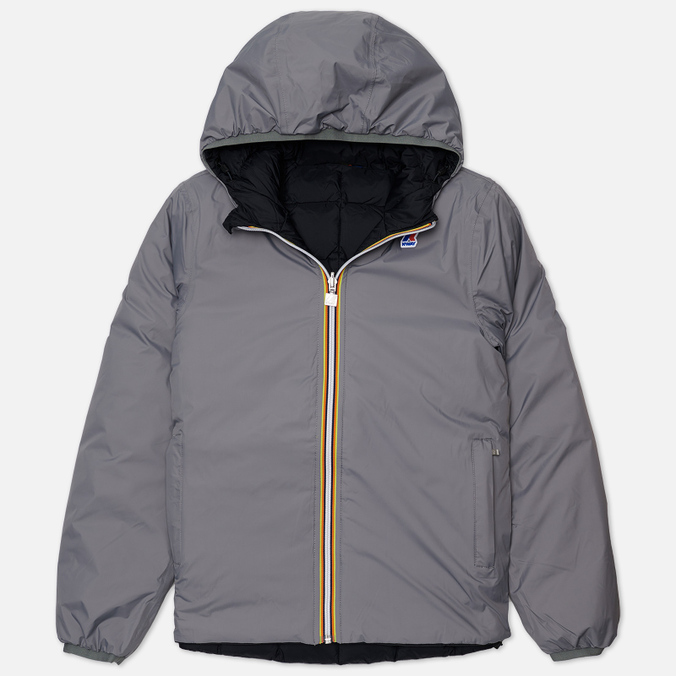 

Мужская зимняя куртка K-Way Jacques Thermo Plus.2 Reversible серый, Размер XL, Jacques Thermo Plus.2 Reversible