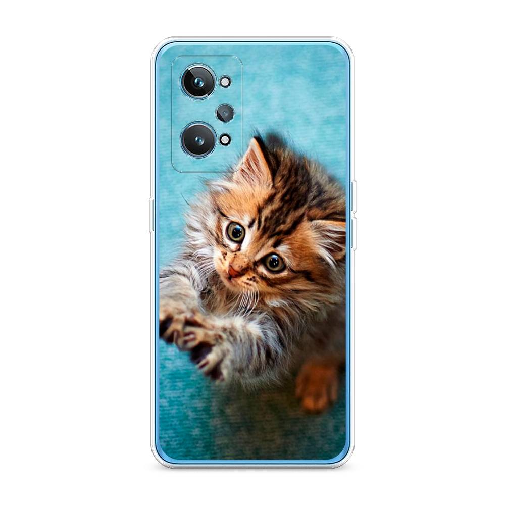 

Чехол Awog на Realme GT 2 "Котенок просит есть", Разноцветный, 258550-2