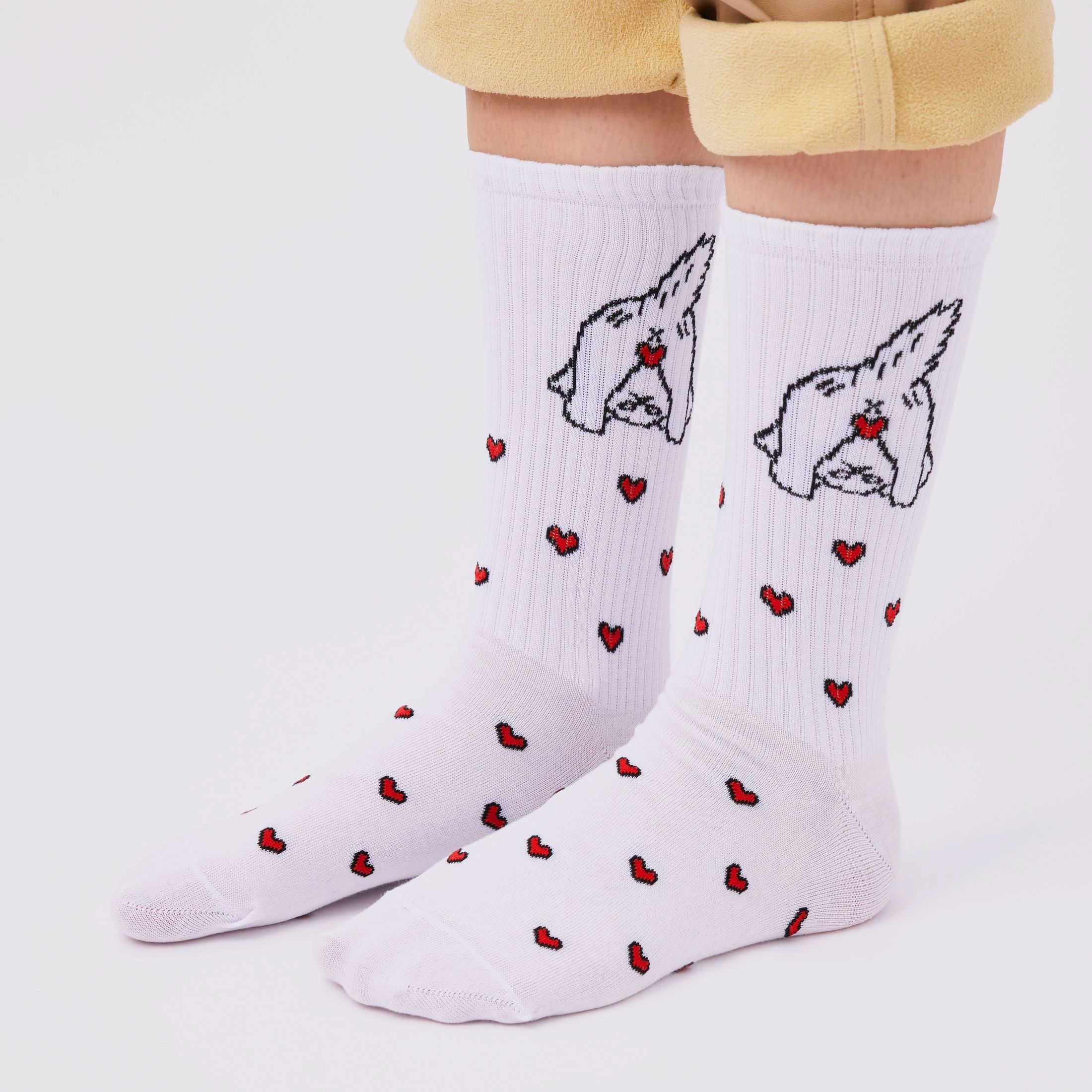 Носки унисекс St. Friday Socks contest22-1355-02/11/19 белые 42-46