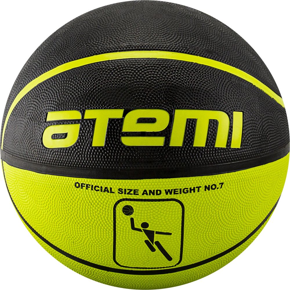 Мяч баскетбольный Atemi, р. 7, резина, BB11, 8 п, окруж 75-78, клееный