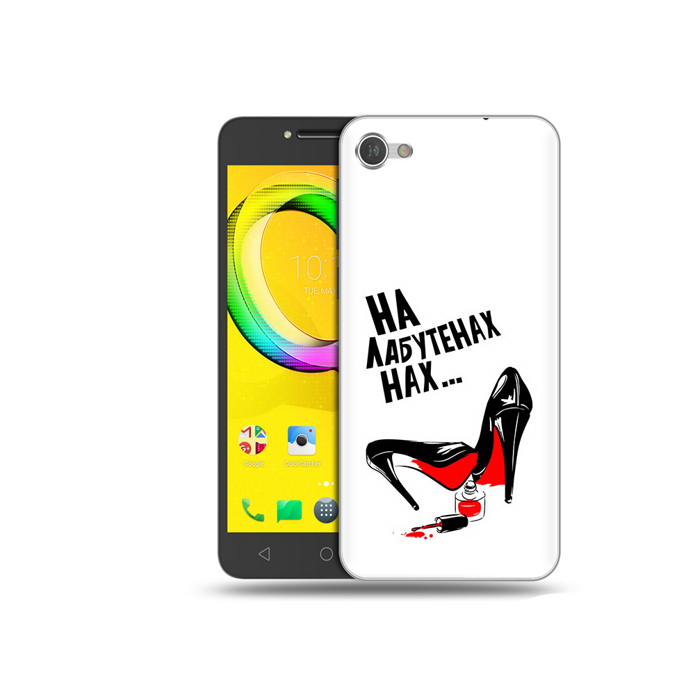 

Чехол MyPads Tocco для Alcatel A5 на лабутенах (PT67387.664.493), Прозрачный, Tocco