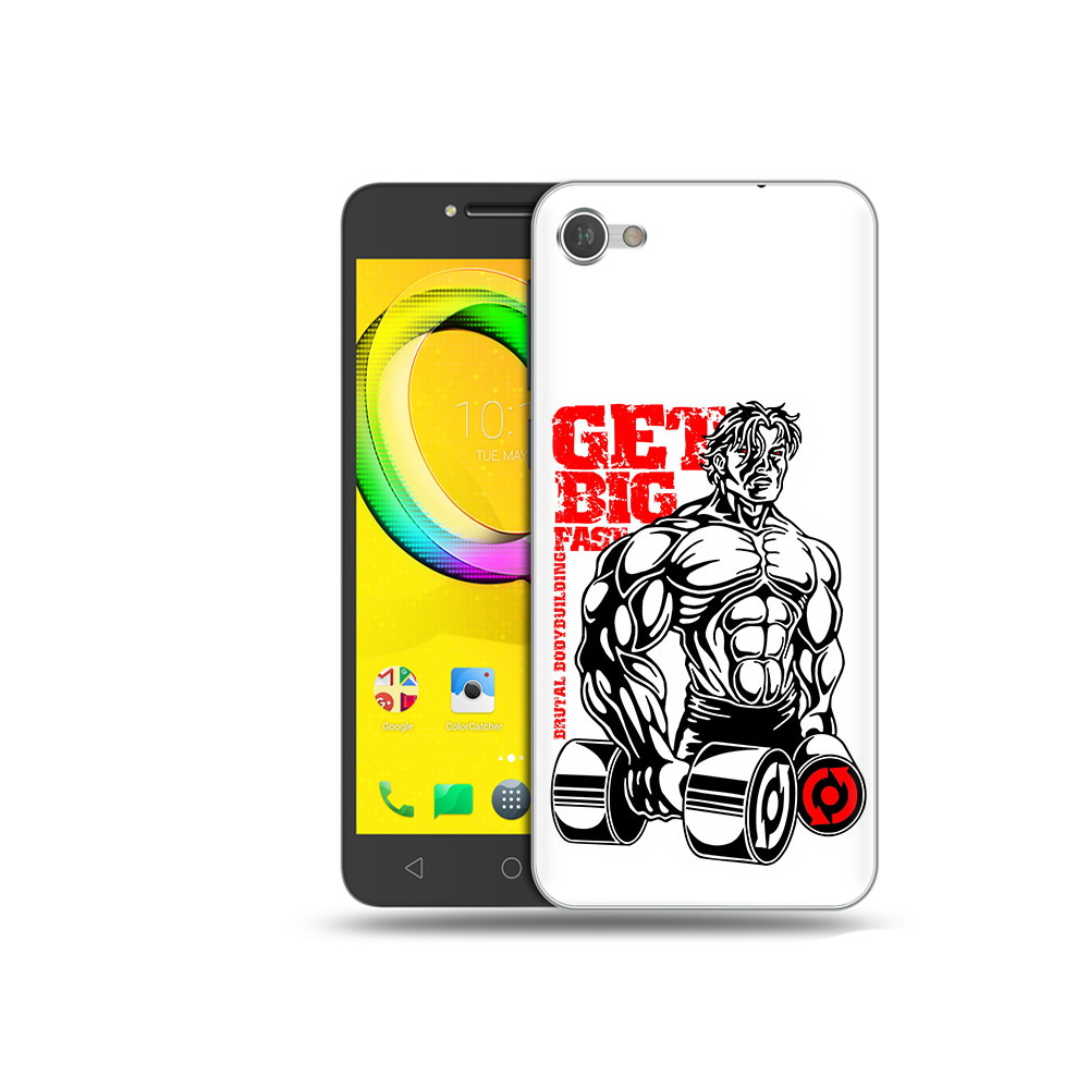 

Чехол MyPads Tocco для Alcatel A5 накаченное тело (PT67387.664.495), Прозрачный, Tocco