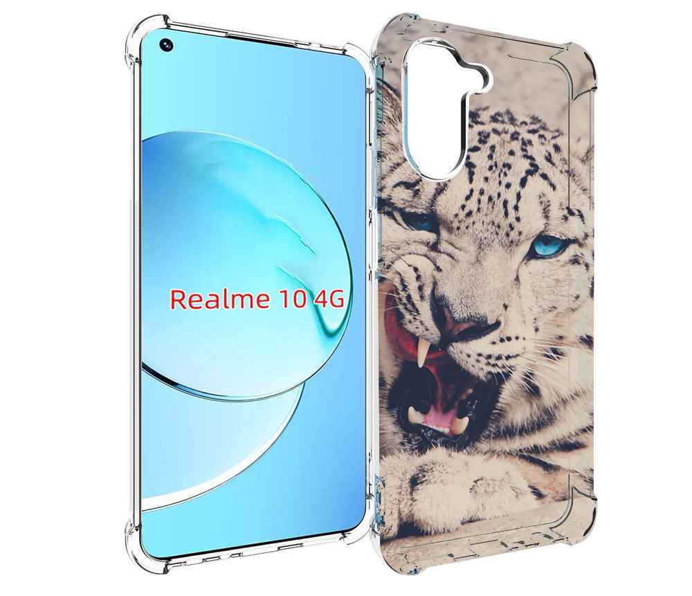 

Чехол MyPads Барсюня для Realme 10, Прозрачный, Tocco