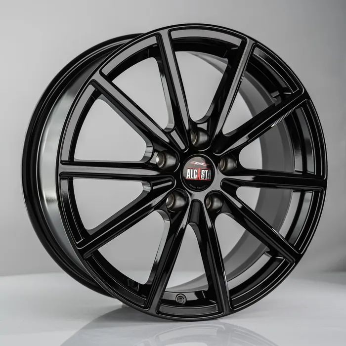 

Диски Alcasta M61 R17x7.0J 5x114.3 ET37 ЦО66.6, Черный, M61