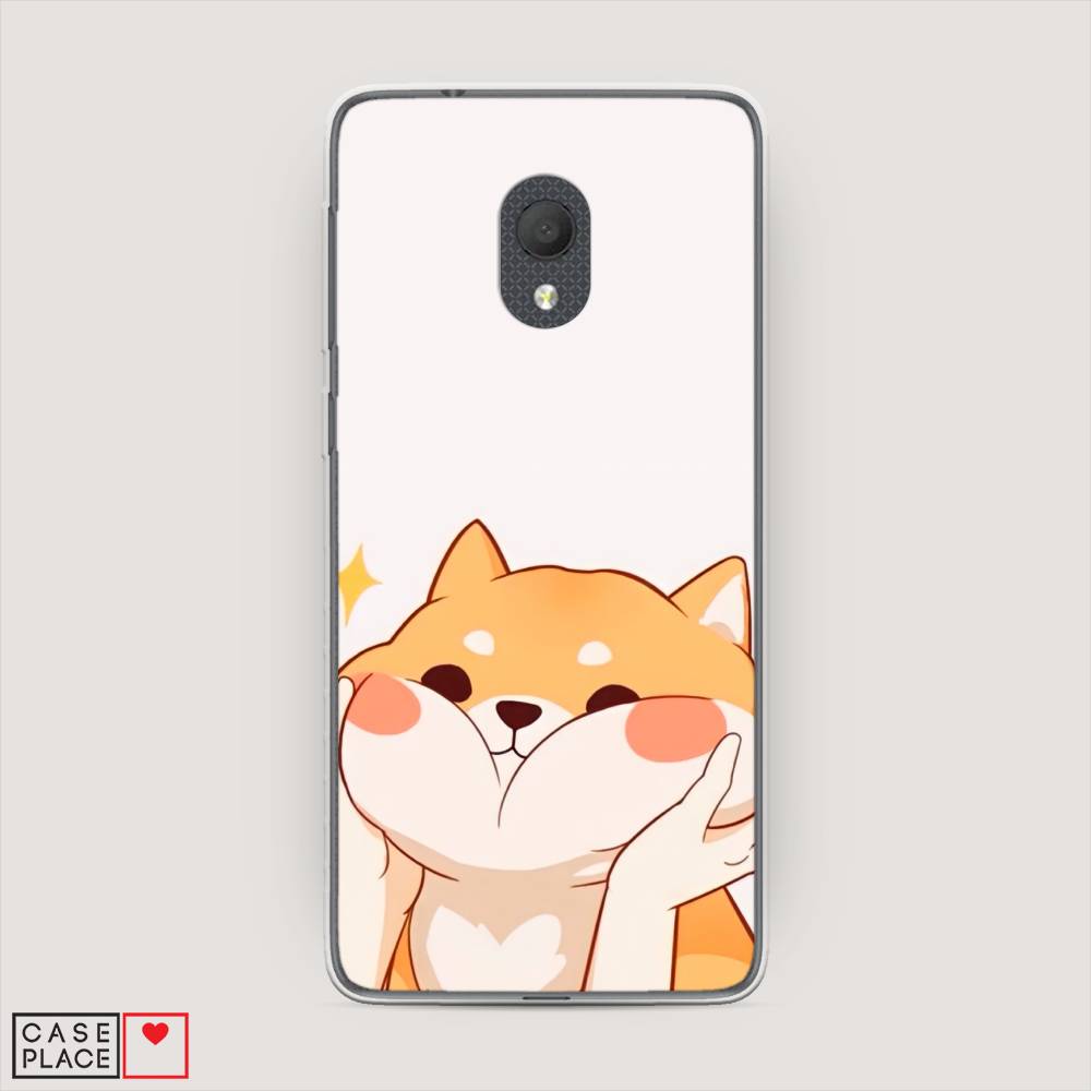 

Чехол Awog на Alcatel 1C 5003D (2019) / Алкатель 1C 5003D (2019) "Сладкий песик", 170650-1