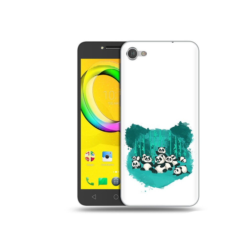 

Чехол MyPads Tocco для Alcatel A5 нарисованные панды (PT67387.664.508), Прозрачный, Tocco