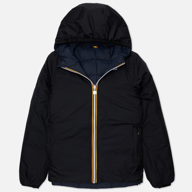 Мужская зимняя куртка K-Way Jacques Thermo Plus.2 Reversible чёрный, Размер XXL