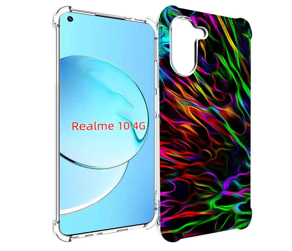 

Чехол MyPads Бензин для Realme 10, Прозрачный, Tocco
