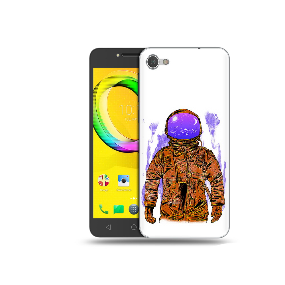 

Чехол MyPads Tocco для Alcatel A5 нарисованный мужчина в скафандре (PT67387.664.510), Прозрачный, Tocco