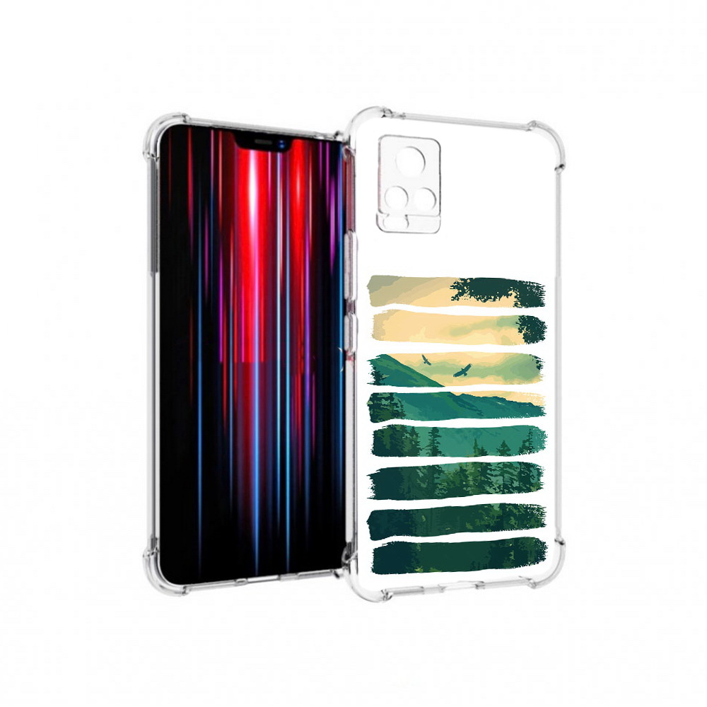 

Чехол MyPads Tocco для Vivo V20 PRO Лесная чаща (PT226964.386.107), Прозрачный, Tocco