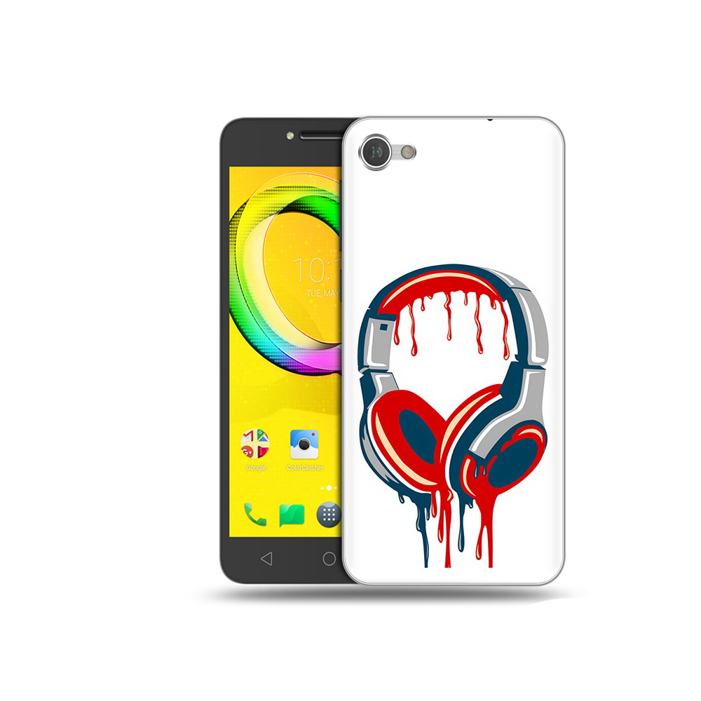 

Чехол MyPads Tocco для Alcatel A5 не делай громко (PT67387.664.517), Прозрачный, Tocco