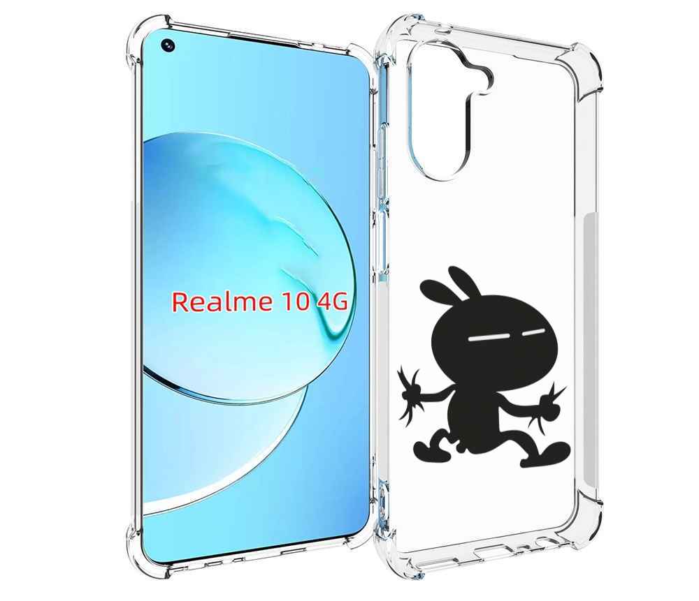 

Чехол MyPads Боец для Realme 10, Прозрачный, Tocco