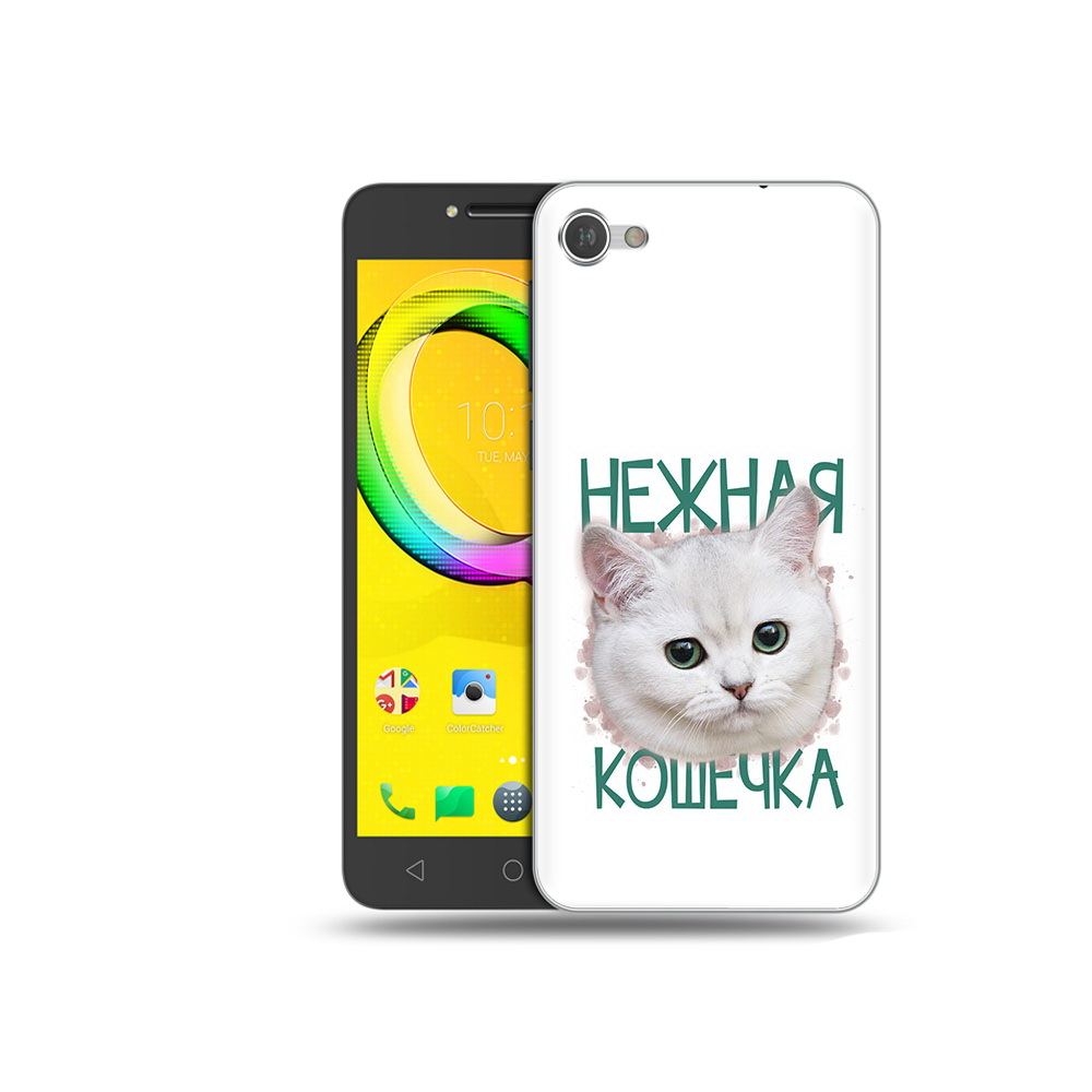 

Чехол MyPads Tocco для Alcatel A5 нежная кошечка (PT67387.664.520), Прозрачный, Tocco