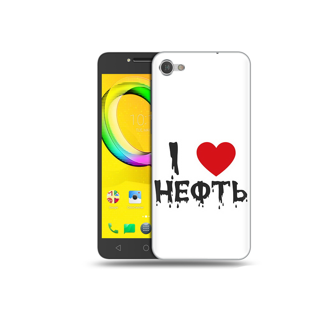 

Чехол MyPads Tocco для Alcatel A5 нефть (PT67387.664.522), Прозрачный, Tocco