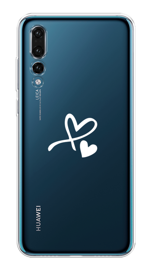

Чехол Awog на Huawei P20 Pro "Сердечко минимализм", Белый, 65050-6