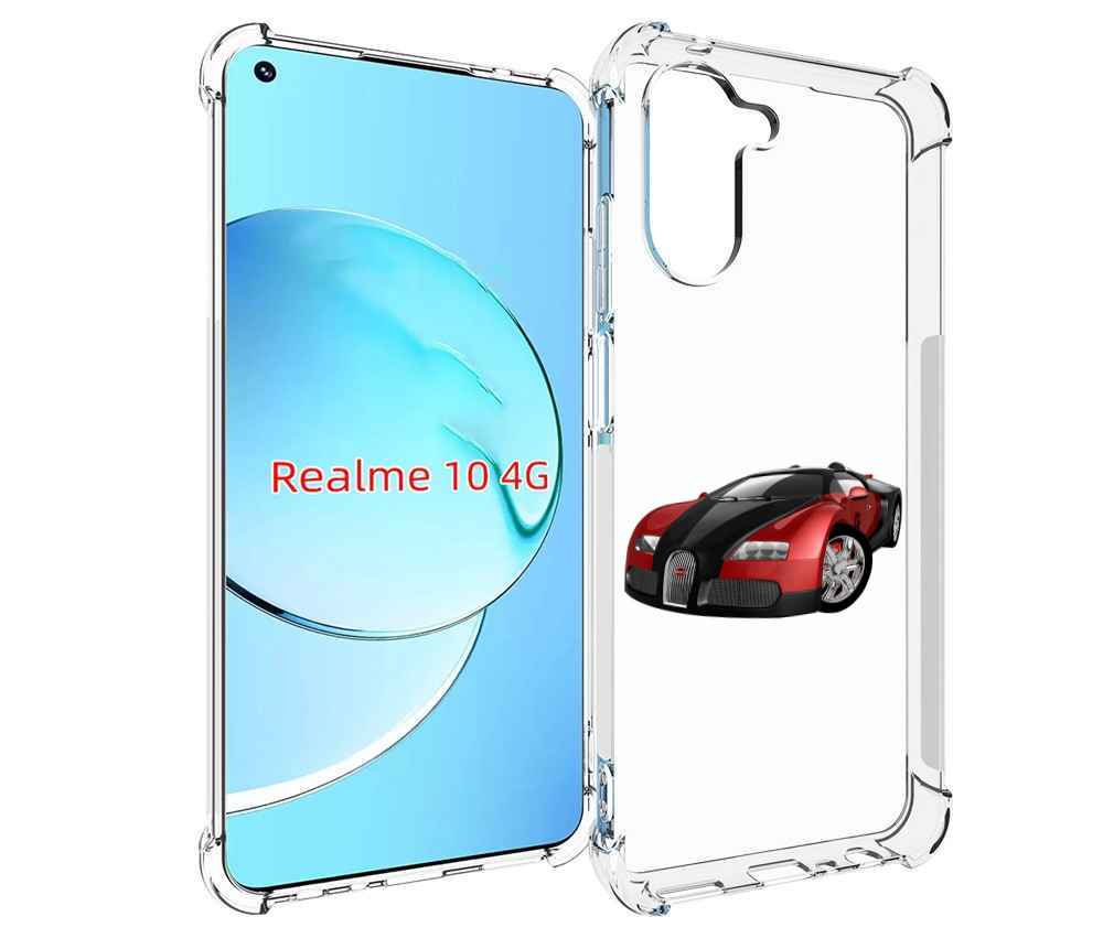 

Чехол MyPads Бука мужской для Realme 10, Прозрачный, Tocco