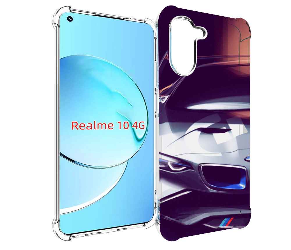 

Чехол Mypads Bmw Мужской Для Realme 10, Прозрачный, Tocco