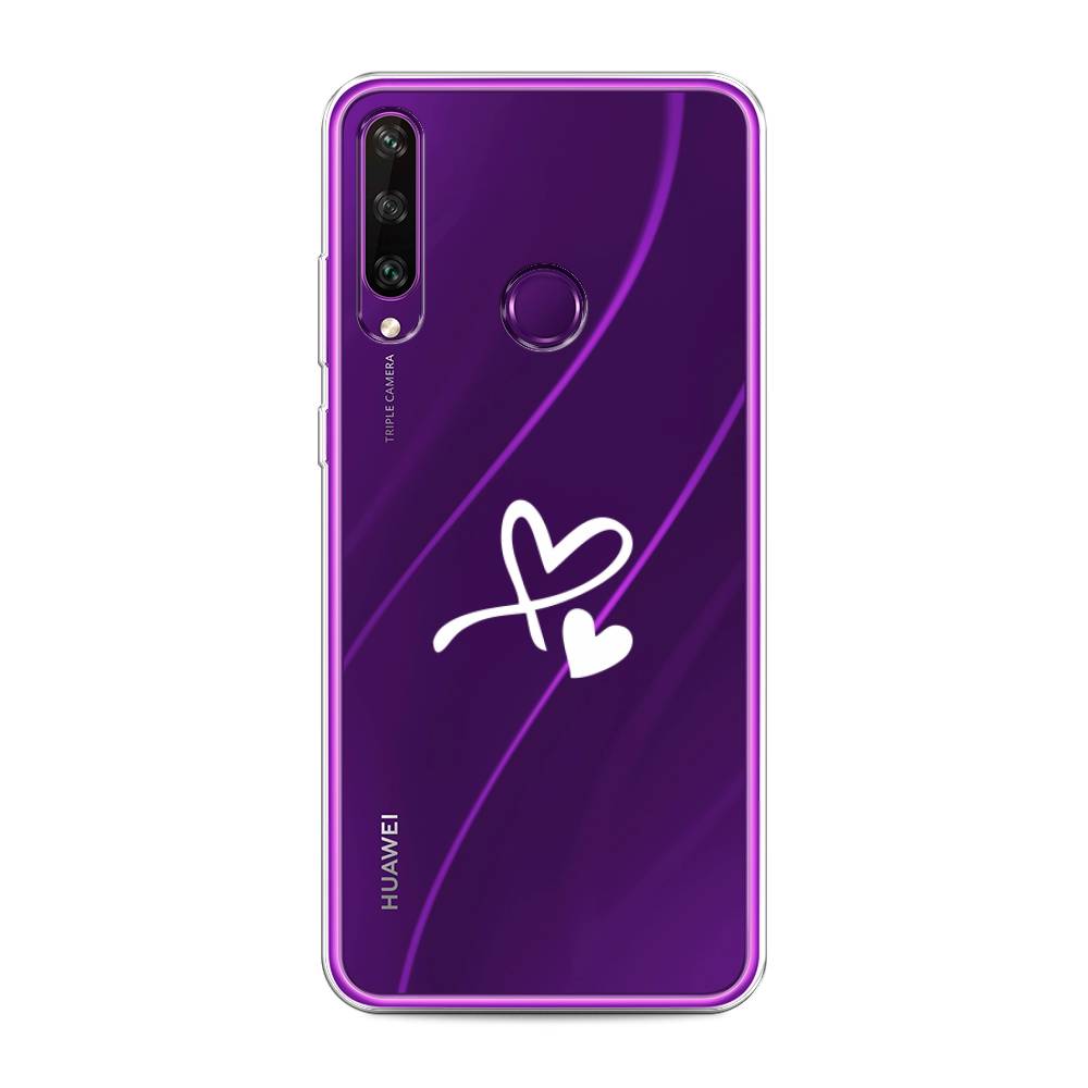 

Чехол Awog на Huawei Y6p "Сердечко минимализм", Белый, 6103250-6