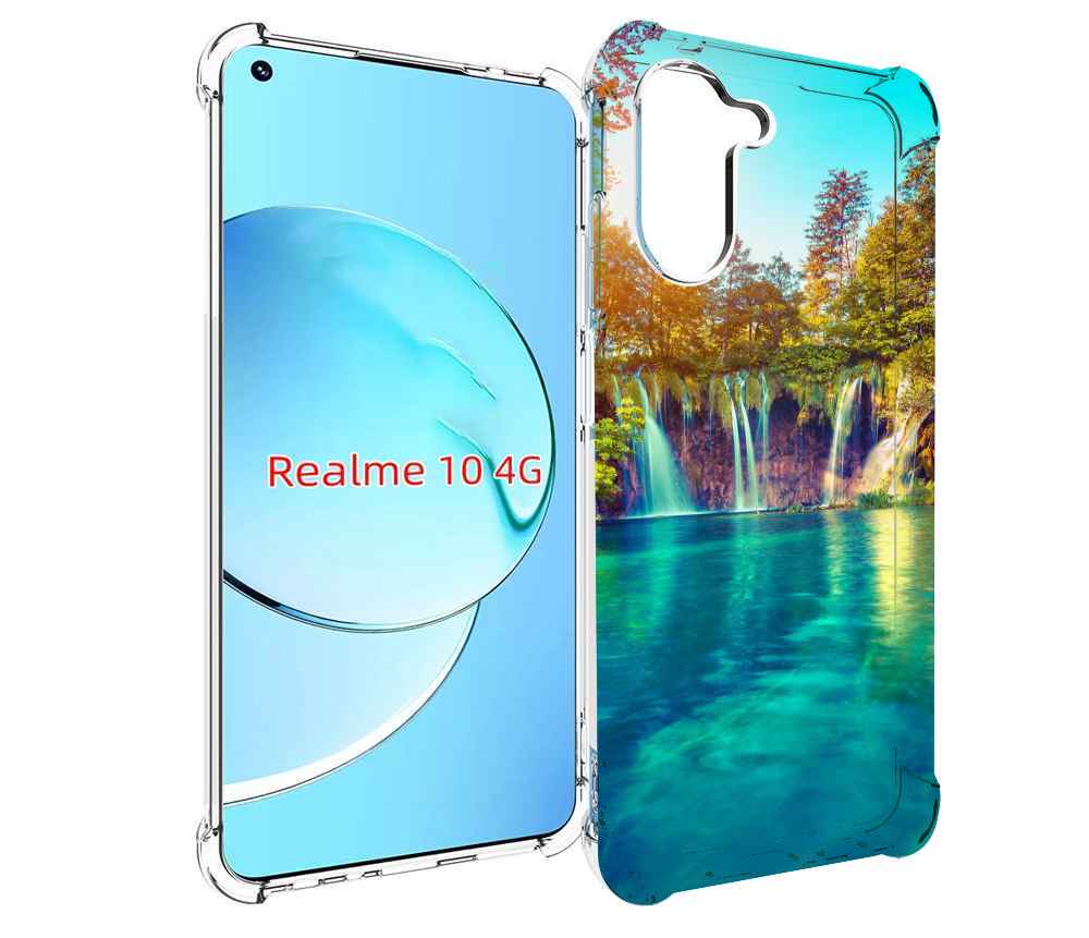 

Чехол MyPads Водапад-2 для Realme 10, Прозрачный, Tocco