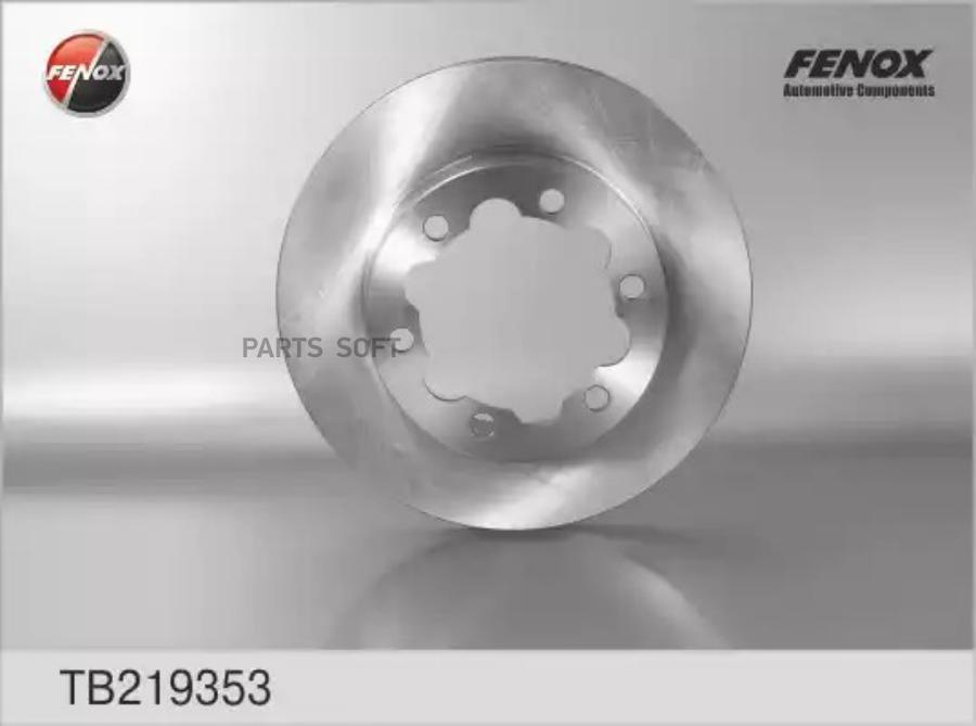 

Диск тормозной задний FENOX TB219353