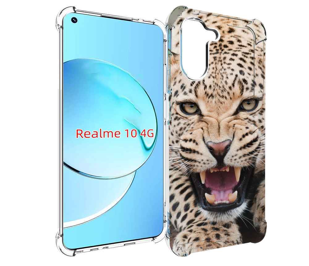 

Чехол MyPads Гепард-красивый мужской для Realme 10, Прозрачный, Tocco