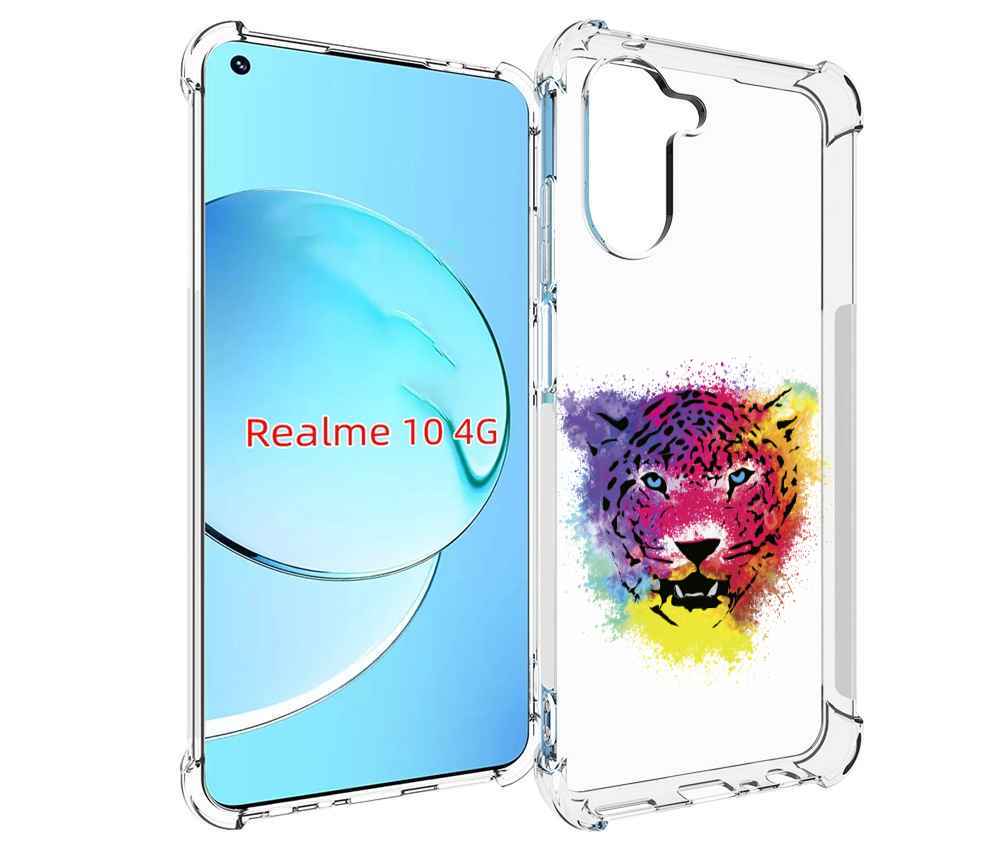 

Чехол MyPads Гепард для Realme 10, Прозрачный, Tocco