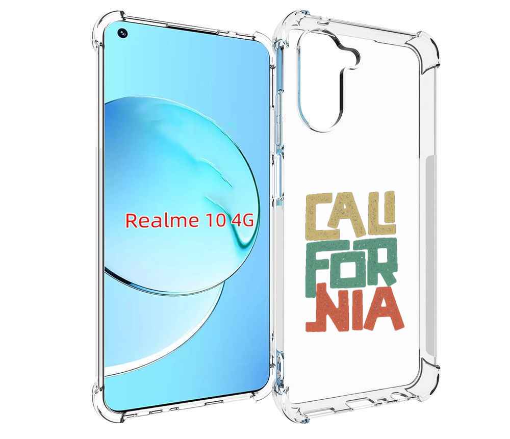 

Чехол MyPads Графический-дизайн для Realme 10, Прозрачный, Tocco