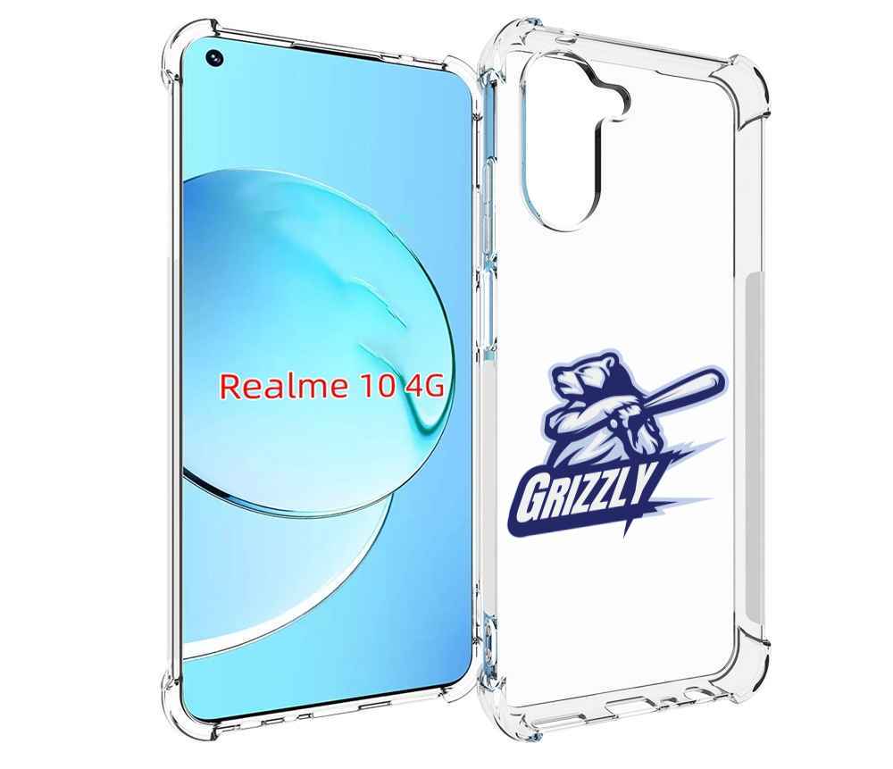 

Чехол MyPads Гризли для Realme 10, Прозрачный, Tocco