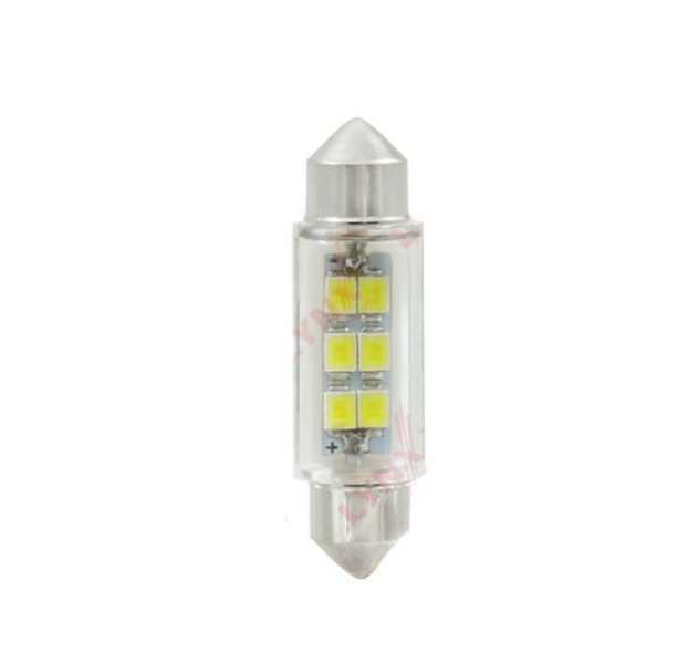 

Лампа Светодиодная Led C5w T11x39 12v Sv8,5-8 Smdx6 6900k LYNXauto арт. LD13905