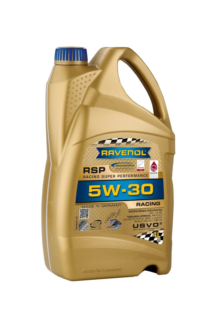 фото Моторное масло ravenol rsp 5w30 4 л