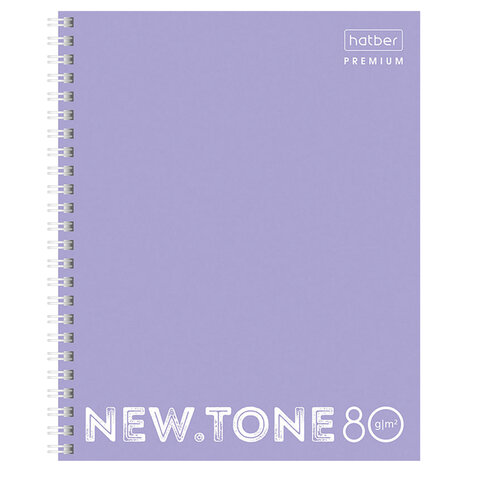 

Тетрадь общая в клетку Hatber Premium Newtone pastel. Лаванда 113149, 80 л., 1 шт.