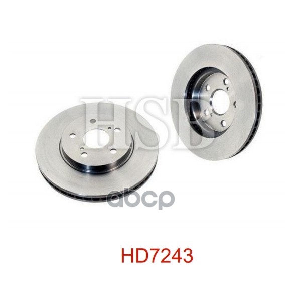 

HSB HD7243 Диск тормозной передний TOYOTA: CAMRY 96-01, CAMRY 01- 1шт