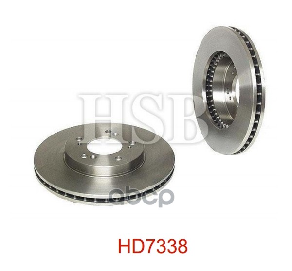 HSB HD7338 Диск тормозной передний HONDA CR-V/PRELUDE 2.0-2.3 94> 1шт