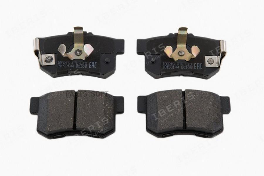 

Колодки ТОРМОЗНЫЕ ЗАД К-Т HONDA ACCORD V, CR-V IV 1шт IBERIS IB153144