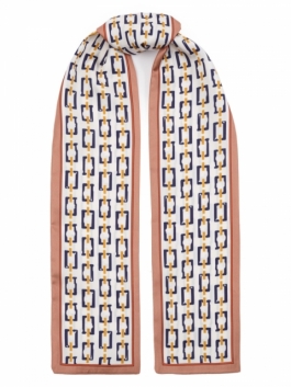 Шарф женский ELEGANZZA 01-00039287 коричневый 9х100 см 1620₽